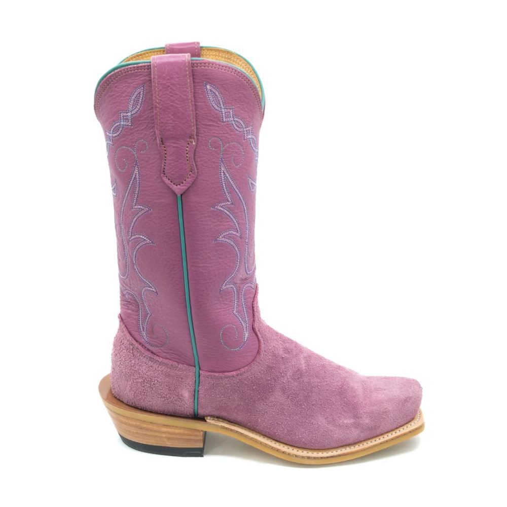 Fenoglio | Women's Lilac Moto Roughout w/ Lilac Style No. 00101687